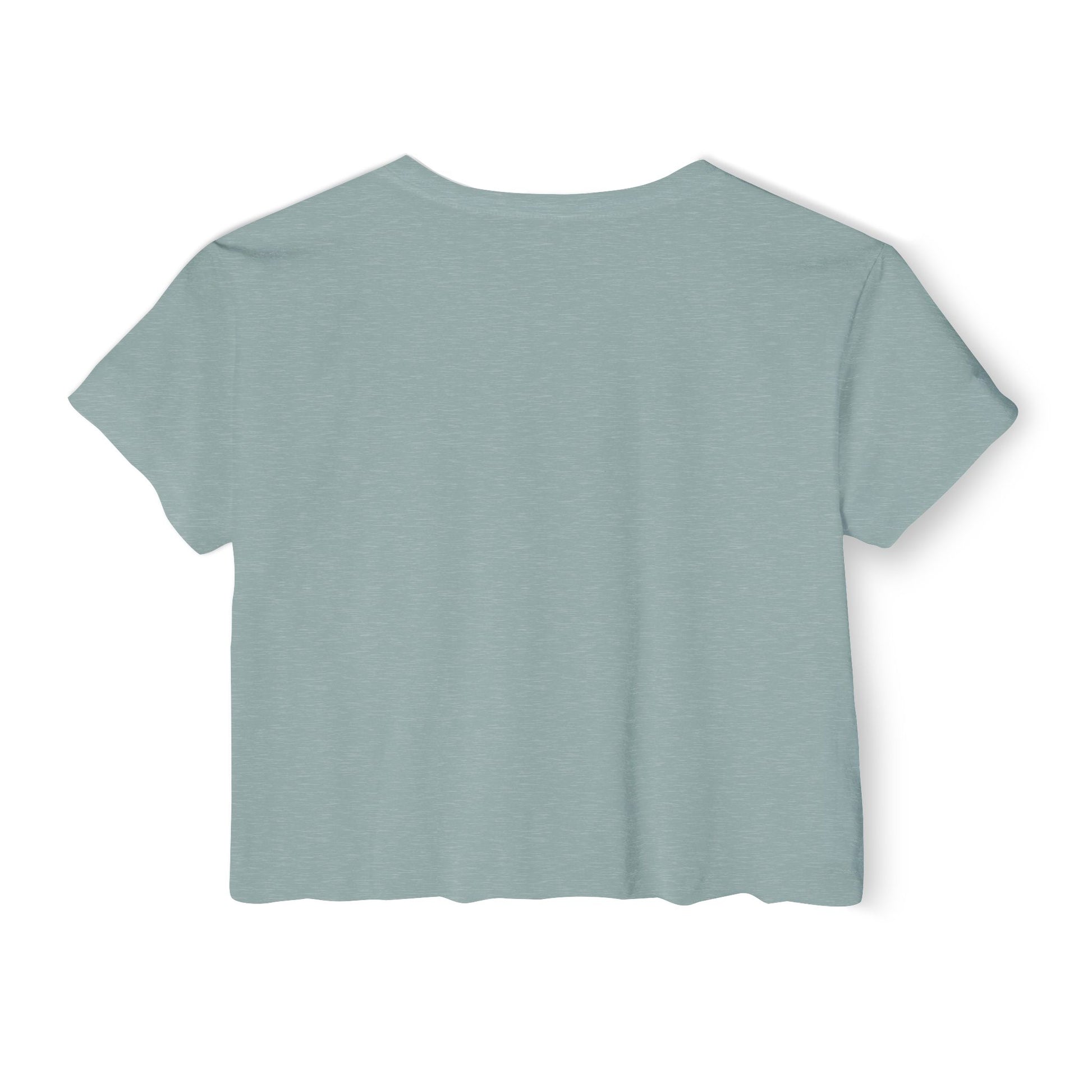 Women's Festival Crop Top with Heart Design