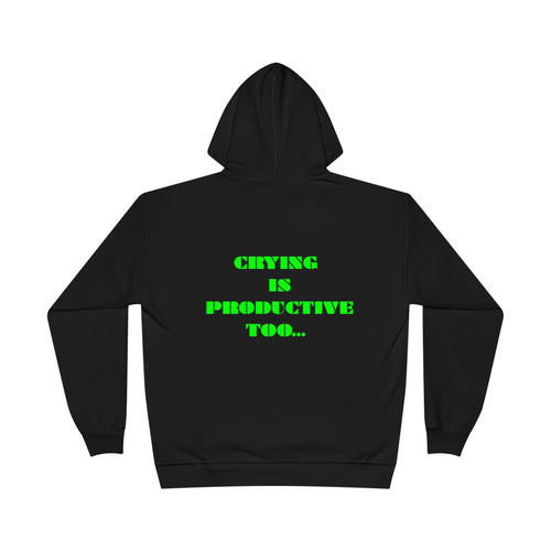 Crying is Productive Hoodie | Unisex Eco-Friendly Pullover | Cozy Sweatshirt for Emotional Wellness, Gift for Friends, Mental Health [...]