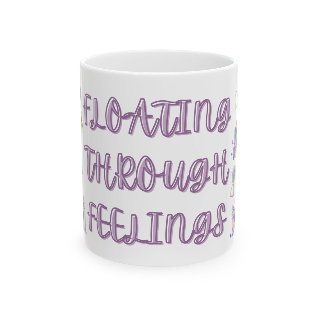Whimsical Butterfly Ceramic Mug | Floating Through Feelings