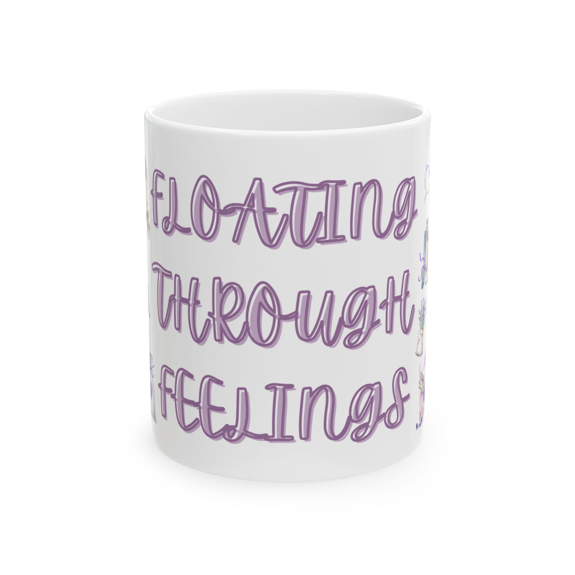 Whimsical Butterfly Ceramic Mug | Floating Through Feelings