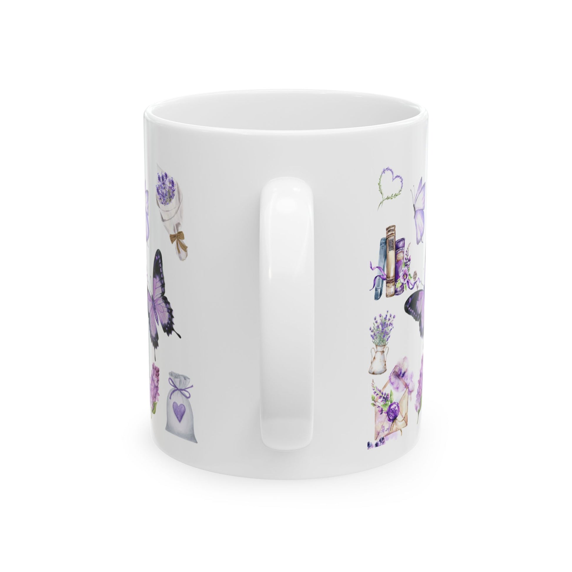 Whimsical Butterfly Ceramic Mug | Floating Through Feelings