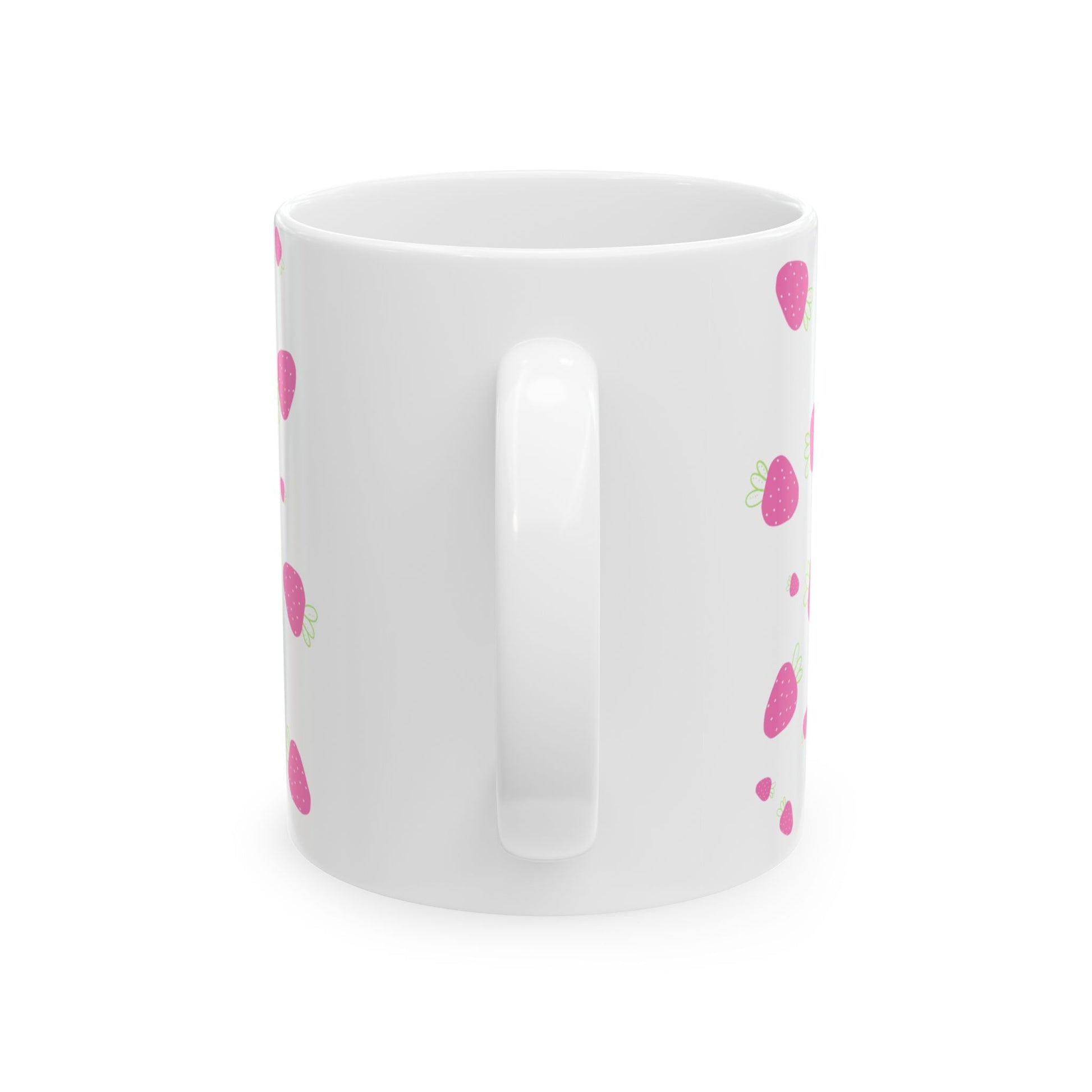 Cute Axolotl Mug, Pink Strawberry Design for Coffee Lovers, Ideal Gift for Birthdays, Holidays, or Just Because